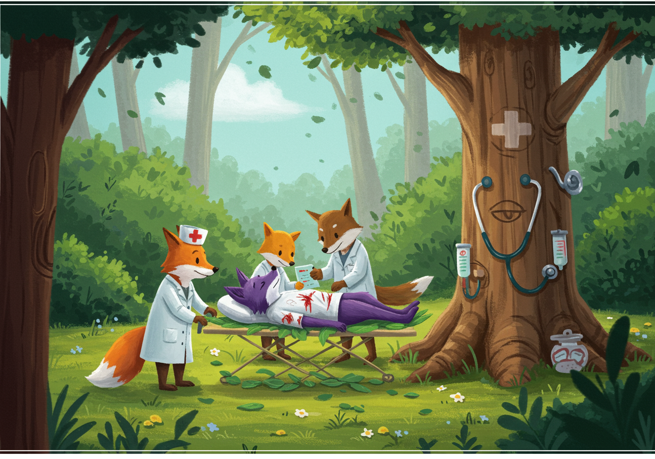 Tree doctors and fox hospitals